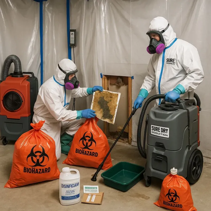 Contaminated Water Handling Protocols process in Kilmanagh, MI